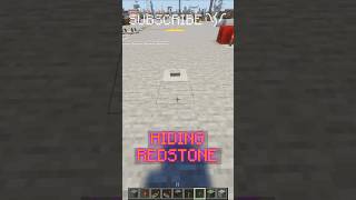 HIDE REDSTONE UNDERGROUND to keep it OUT OF SIGHT! | Redstone with PsiVolt #minecraft #redstone