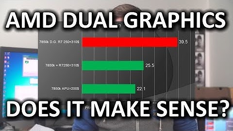 AMD Dual Graphics - Does Crossfire with your Onboard Video Make Sense