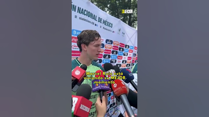 👹🏆 Toluca's CHAMPION, Marcel Ruiz, joins the TRICOLOR #thefans #mexicanteam