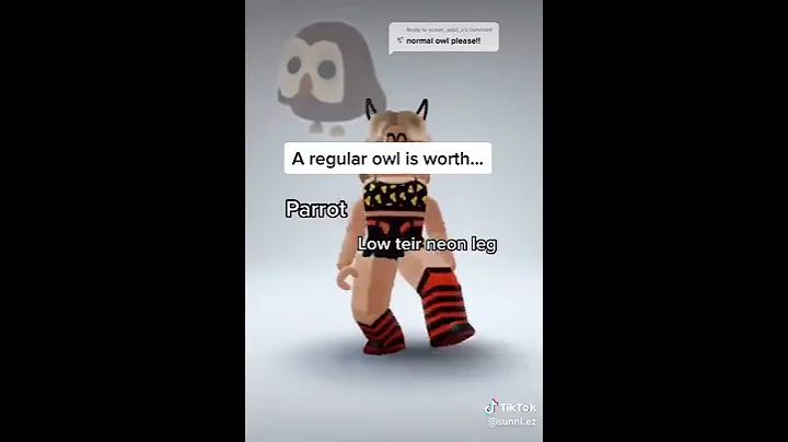 Owl worth!Adopt Me