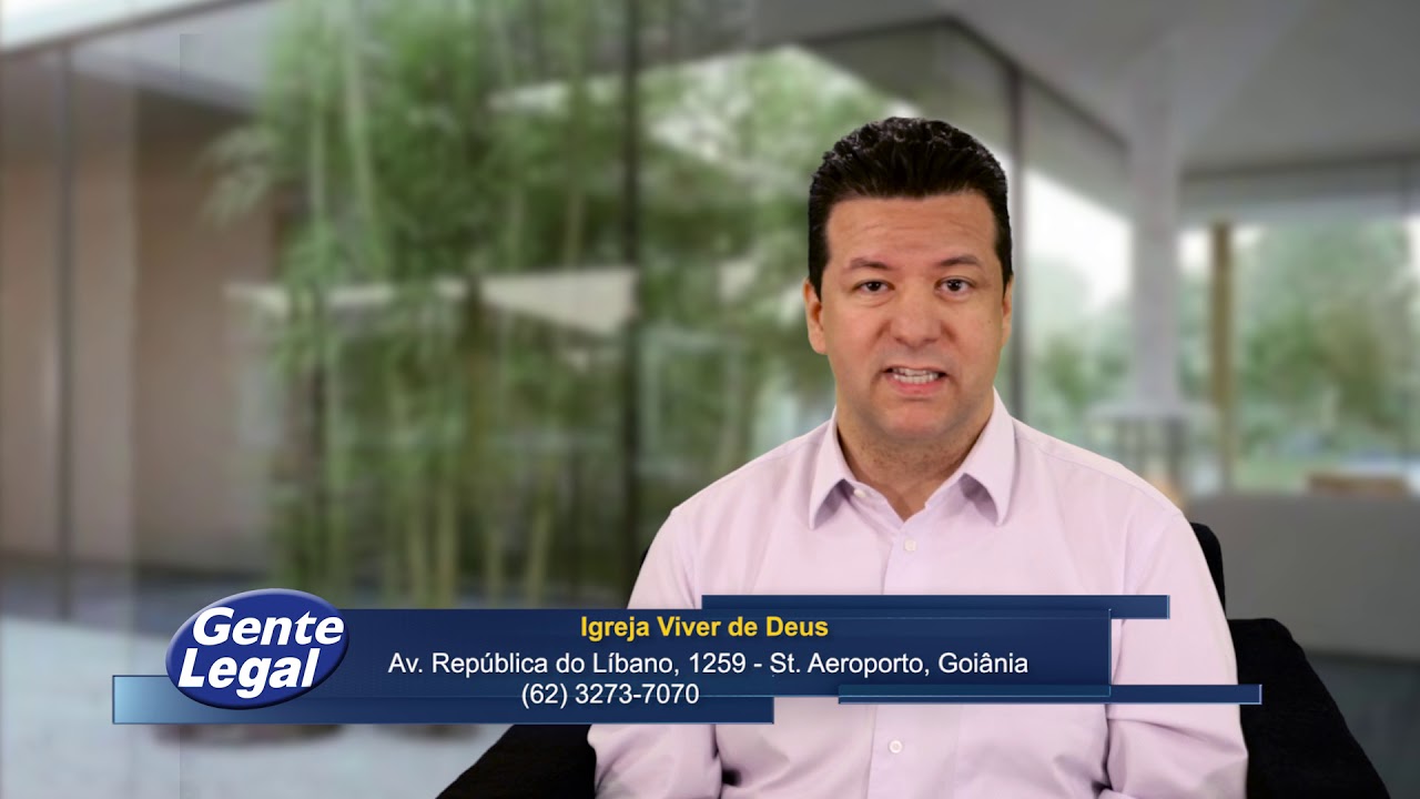 Igreja Viver de Deus - Pr. Gleidson Souza (PGM Gente Legal 29/09/18) defensa y justicia