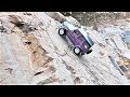 [4K]RC Car Tamiya CC02 MERCEDES-BENZ G500 Rock Crawling Test