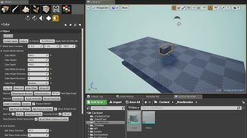 Mesh Tool - Create Mesh from Scratch : Plane and Cube