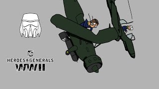 Heroes & Generals - Henschel (Hs) 126 B-1 Gameplay - Ju 87 "Stuka" when?