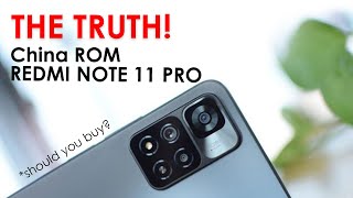 THE TRUTH: CHINA ROM REDMI NOTE 11 PRO