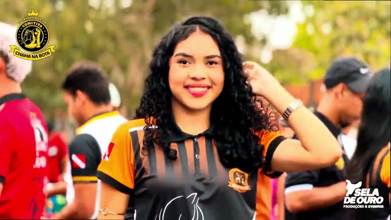 CAVALGADA DA COMITIVA CHAMA NA BOTA EM TRACUTEUA 