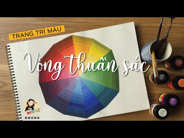 #Short Vòng Thuần Sắc 12 Màu Cơ Bản/ Trang Trí Màu - Youtube