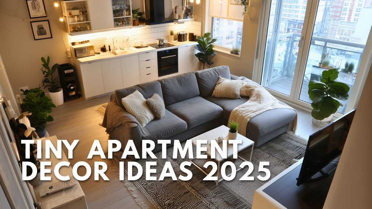 Tiny Apartment Decor Ideas 2025 | Genius Small Space Hacks to Transform ...