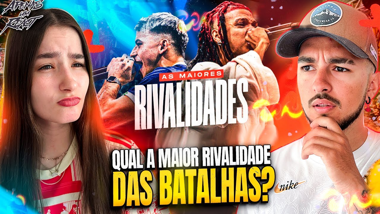 Apenas um react | AS RIVALIDADES mais INSANAS DAS BATALHAS!! | Expressodarima