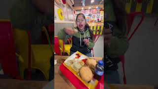Momo Burger at WOW Momos? Winter Combo Meal Review shorts ytshorts trending viral