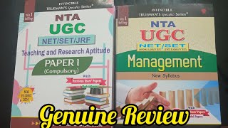 UGC NET 2023 Edition Trueman book 💯 detailed review l Content Book for management and l and ll paper