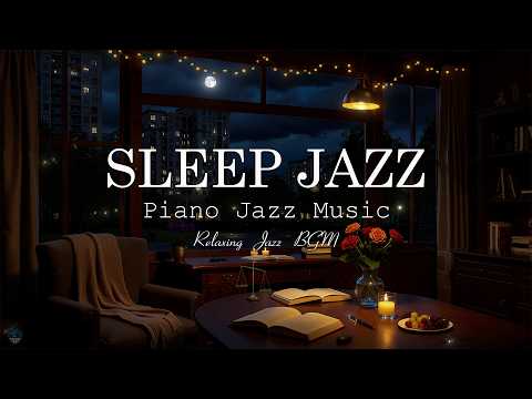 Night Jazz Sleep - Smooth Piano Jazz Music - Jazz Relaxing Music for Stress Relief, Deep Sleep
