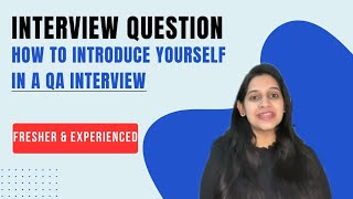 Tell me about yourself | QA interview | How to introduce yourself Mistakes not to do ❌