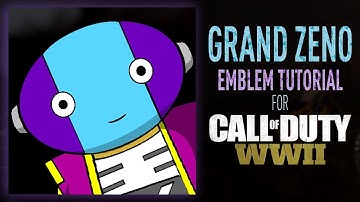 GRAND ZENO Emblem Tutorial (Call of Duty: WWII WW2)