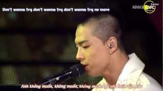 [BBFC][Engsub Vietsub]Don't Wanna Try - Tae Yang@Piano Battle Live