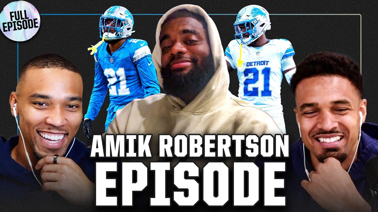 Amik Robertson: Dominant Defense vs Bucs, His Toughest Matchup and His Love for "The Notebook"