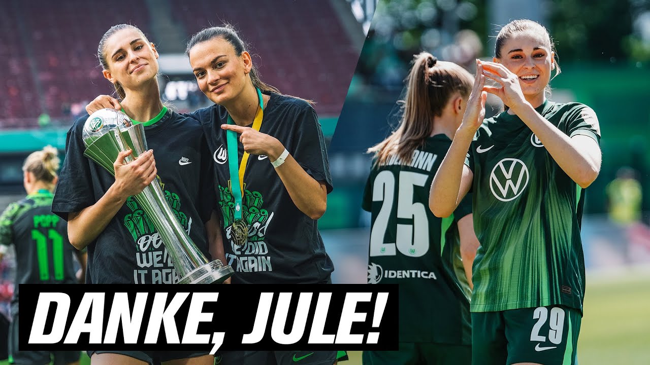 Danke, Jule! 💚 – Abschied nach drei Jahren VfL Wolfsburg | Jule Brand Best Of