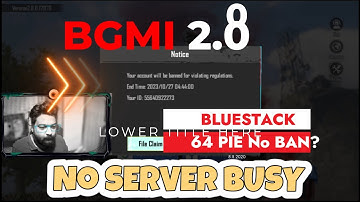 Ban No Error Bluestacks MSI App Player Error code:restrict-area|bgmi 2.8 update 2023