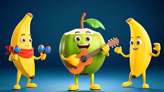 Coco Banana 🥥🍌 | Frutas Bailando  🎶 | Canciones Infantiles