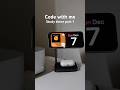 Code a study timer in flutter with me part 1 #flutter #coding #developer #appdevelopment #code