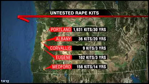Kelly Andersen KVAL report Oregon rape kit backlog
