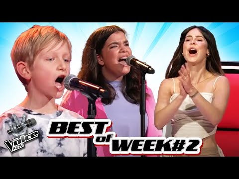 The best performances of Blind Auditions Week #2 | The Voice Kids 2022