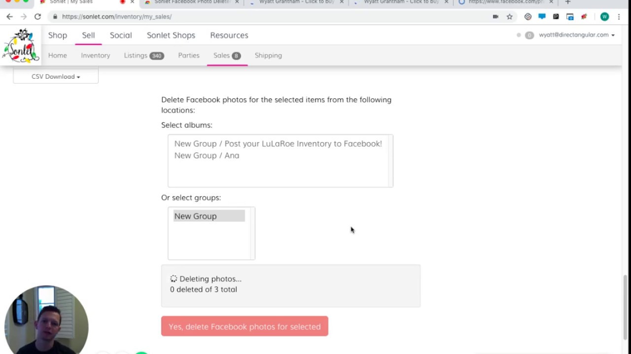 How to Delete Photos from Facebook - YouTube