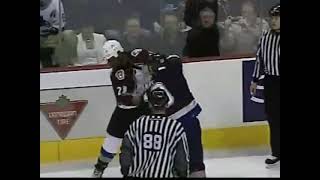 Brad May vs Peter Worrell #2