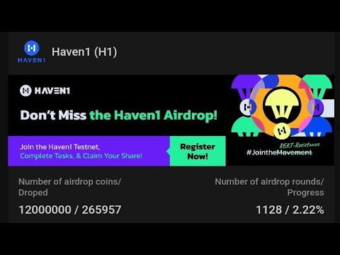 Satoshi App: Dore Airdrop Udakwiye Gucikwa. Don't miss the Haven1