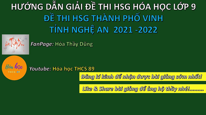 Các huyện thi hsg hóa 9 vào tháng 11