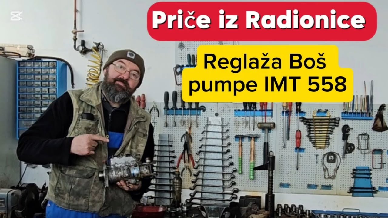 Reglaža Boš pumpe IMT 558 (Priče iz Radionice)