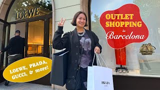 Vlog: Outlet Shopping in Barcelona (Loewe, Gucci, Prada, etc) | Laureen Uy