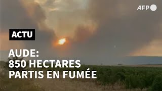 Aude: l'incendie toujours pas fixé, un risque de reprise | AFP