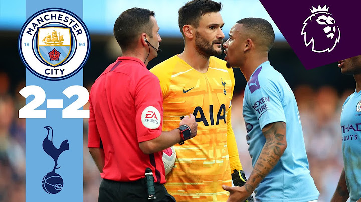 HIGHLIGHTS | Man City 2-2 Tottenham | Sterling, Aguero, Lamela, Moura