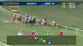 Gulfstream Park Race 11 | March 4, 2017