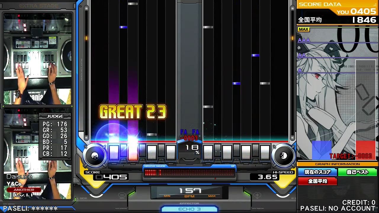Daisuke【DPA☆11】beatmania IIDX 28 BISTROVER - YouTube