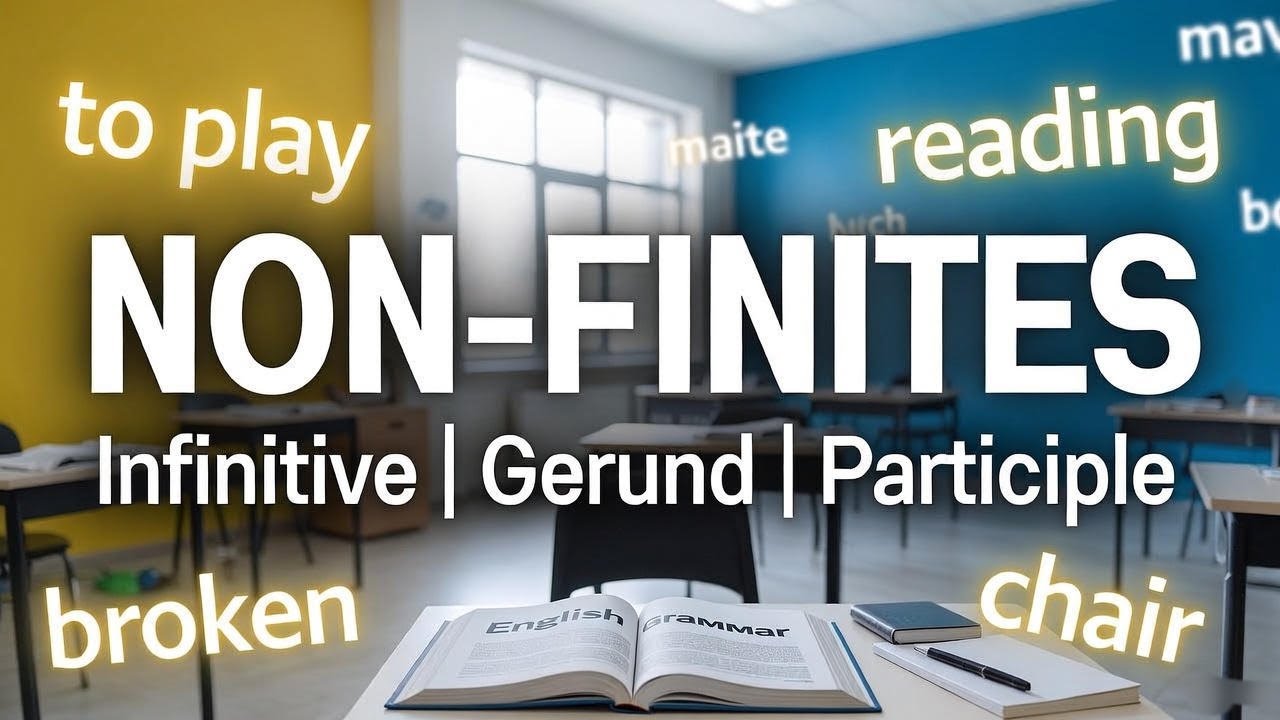 Part 27 🔥 Non-Finites 🔥😱 Infinitive–Gerund–Participle ka Full Secret | English Grammar Easy 💯
