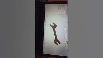 spanner model over view in creo parametric free CAD beginner tutorial