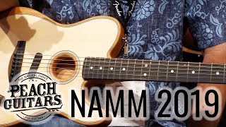 Peach Guitars At Namm 2019 Fender Acoustasonic