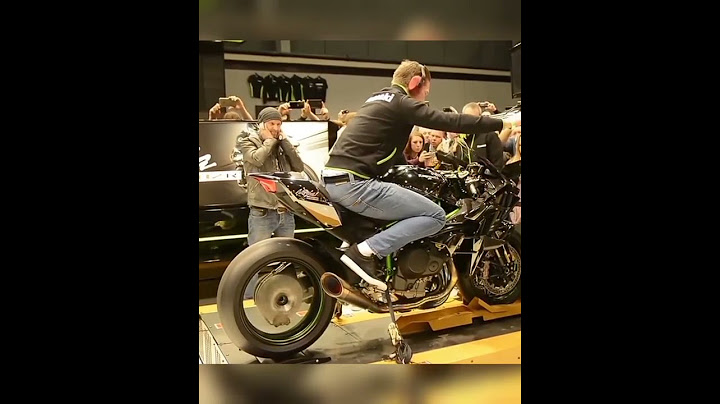 Kawasaki Ninja H2 | Dyno run | #ninjah2 #kawasaki# #dynorun