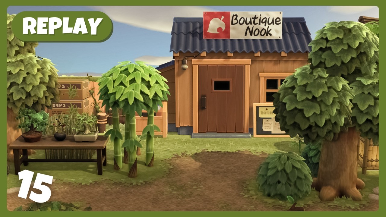 ACNH •  LA BOUTIQUE 🪵 #15⎜Midori ⋆˙⊹