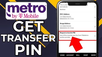 HOW TO GET TRANSFER PIN FROM METRO T-MOBILE (2025)