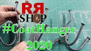 #Coathanger2020  #nailedIt Nailing the Coat Hanger for the Shop