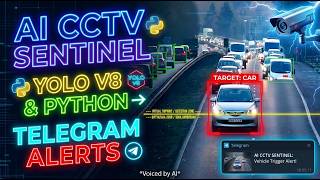 Build an AI Security Camera with YOLOv8 & Telegram Alerts (Tripwire Tutorial)