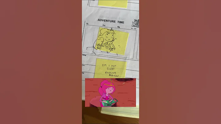 Original storyboards for I’m Just Your Problem #marceline #bubbline #adventuretime