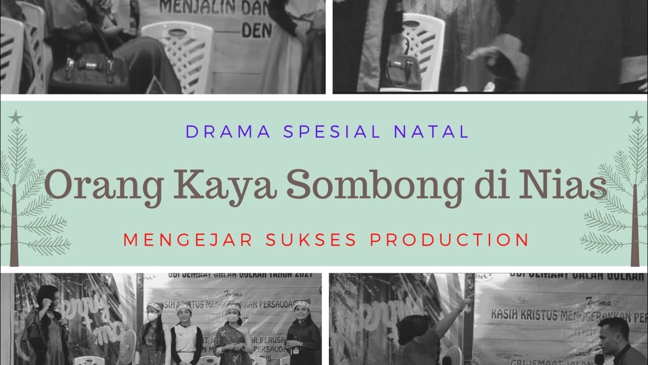 Orang Kaya Sombong di Nias Endingnya Menangis Ketakutan | Drama Natal