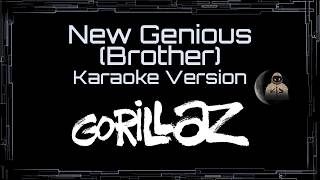 Gorillaz • New Genius (Brother) (CC Karaoke / Instrumental)