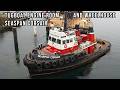Tugboat Engine Room and Wheelhouse Seaspan Corsair MTU 8V 4000 x 2