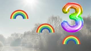 Rainbow Subitizing 1-6