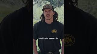 Big Bear Hotshot member, Kyle, shares a bit about his experience in wildland fire and hydration.